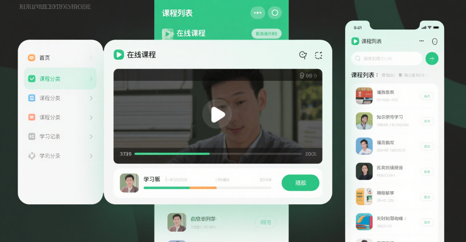 在线课程小程序开发：提升学习体验的关键功能解析