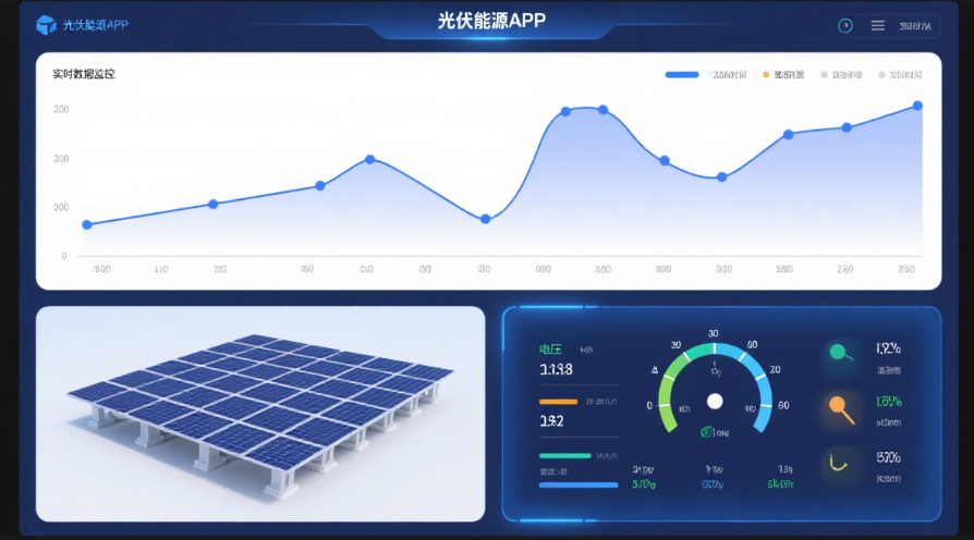 光伏能源APP开发：智能管理新体验​