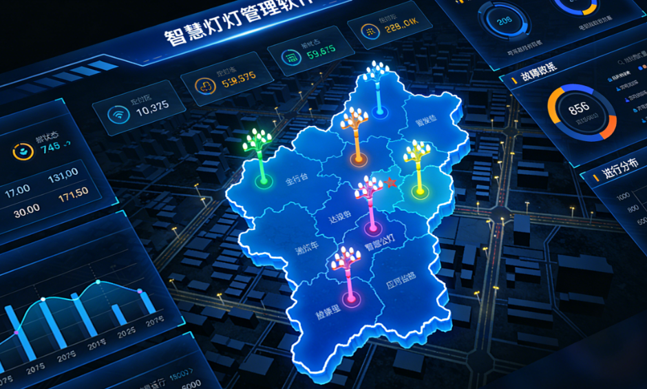 智慧路灯管理软件开发：赋能智慧城市照明新生态