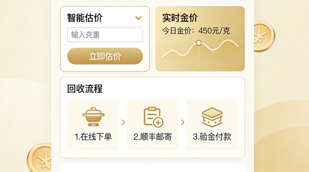 黄金回收小程序开发：解锁行业数字化新范式