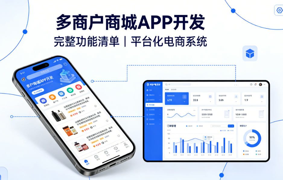 多商户商城APP开发及完整功能清单解析