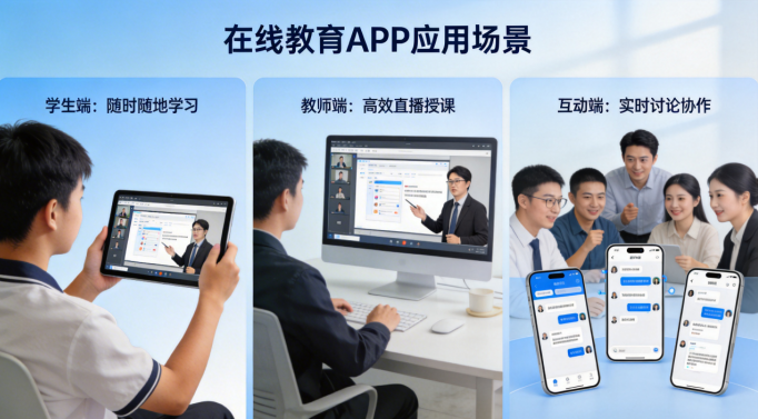 云迈科技-企业定制在线教育APP开发 打造专属学习平台